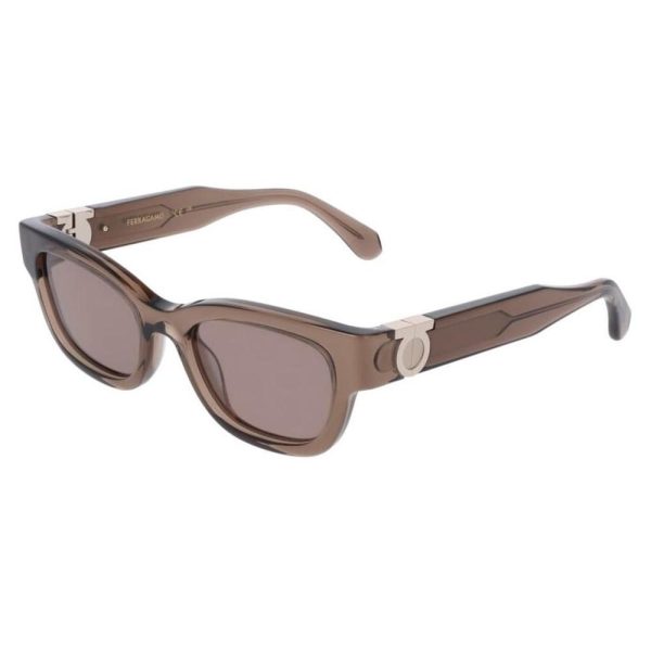 SALVATORE FERRAGAMO SF2067 232 52 - Sheet full SALVATORE FERRAGAMO Brown Ladies - Image 3