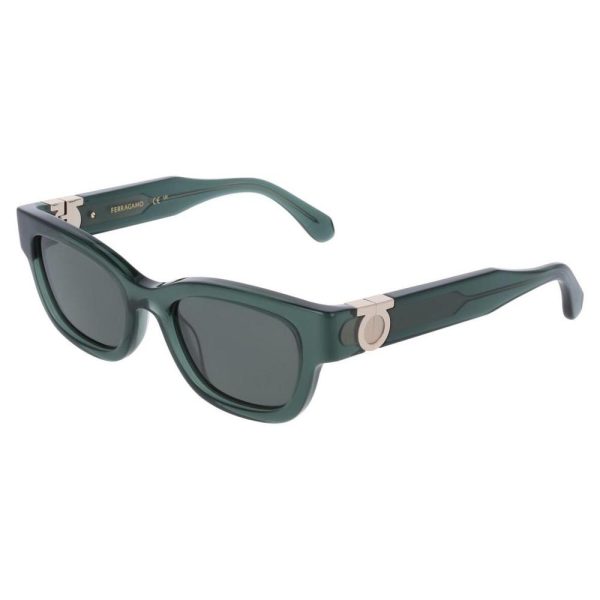 SALVATORE FERRAGAMO SF2067 317 52 - Sheet full SALVATORE FERRAGAMO GREEN Ladies - Image 3