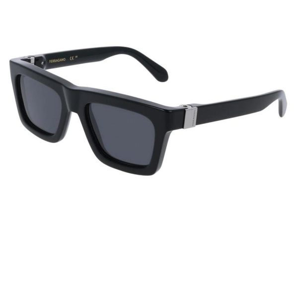 SALVATORE FERRAGAMO SF2071 001 54 - Sheet full SALVATORE FERRAGAMO Black Square - Image 3