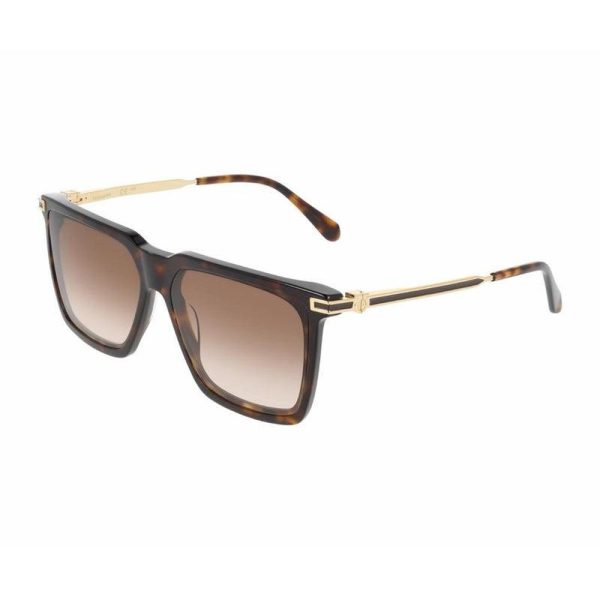 SALVATORE FERRAGAMO SF2077LBI 242 59 - Sheet full SALVATORE FERRAGAMO Brown Square - Image 3