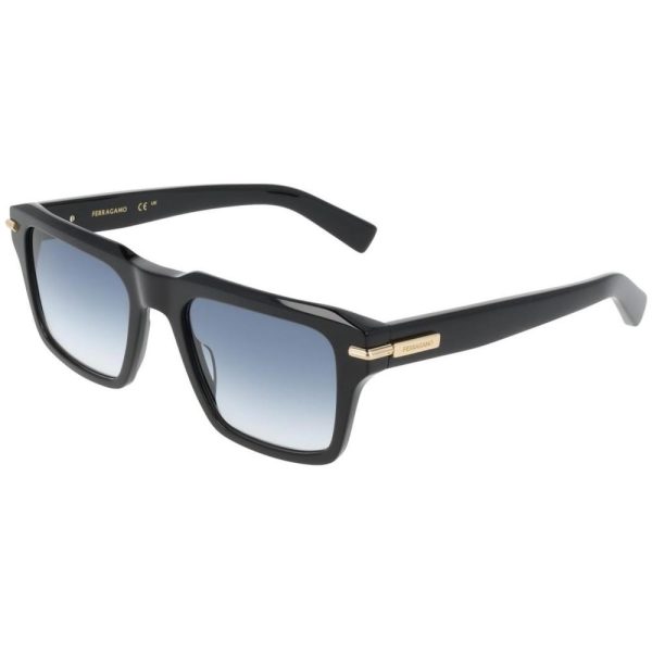 SALVATORE FERRAGAMO SF2078LBI 001 59 - Sheet full SALVATORE FERRAGAMO Black Square - Image 3