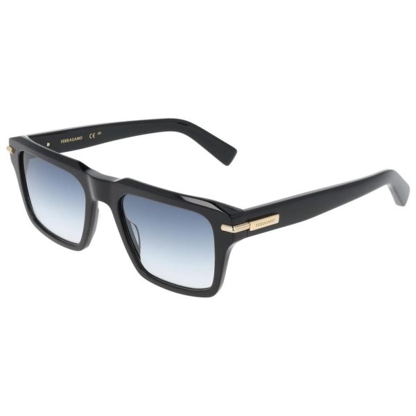 SALVATORE FERRAGAMO SF2079LBI 001 54 - Sheet full SALVATORE FERRAGAMO Black Square - Image 3