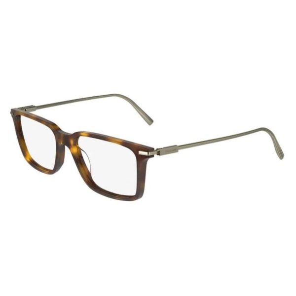 SALVATORE FERRAGAMO SF2977 240 53 - METAL SHEET SALVATORE FERRAGAMO Brown Square - Image 3