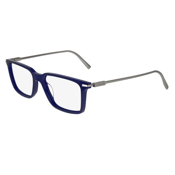 SALVATORE FERRAGAMO SF2977 432 53 - METAL SHEET SALVATORE FERRAGAMO Blue Square - Image 3