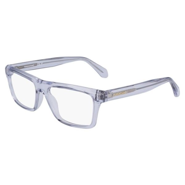 SALVATORE FERRAGAMO SF2988 050 54 - Sheet full SALVATORE FERRAGAMO Transparent Square - Image 3