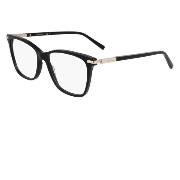 SALVATORE FERRAGAMO SF3013 001 53 - Sheet full SALVATORE FERRAGAMO Black Square - Image 3