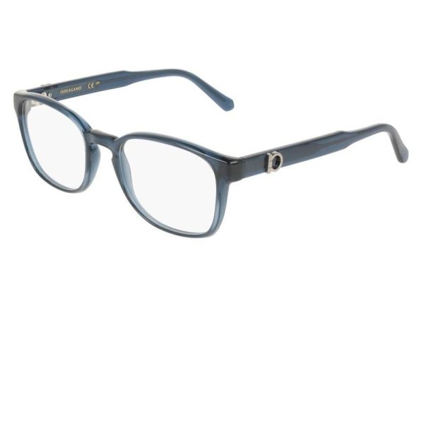 SALVATORE FERRAGAMO SF3027E 432 52 - Sheet full SALVATORE FERRAGAMO Blue Square - Image 3