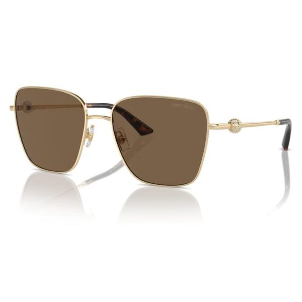 JIMMY CHOO JC4005HB 300673 56 - Metal full JIMMY CHOO Gold Square - Image 3