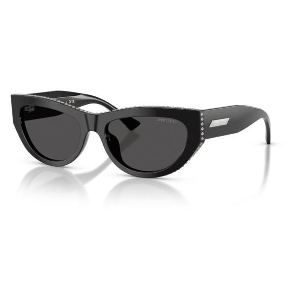 JIMMY CHOO JC5034BU 500087 54 - Sheet full JIMMY CHOO Black Cateye - Image 3