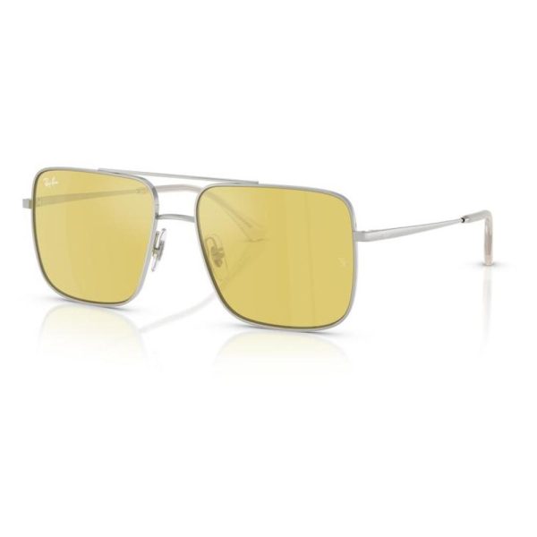RAYBAN RB3758 003/6D 56 - Metal full Rayban Silver Square - Image 3