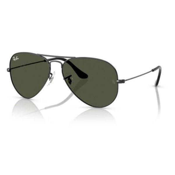RAYBAN RB3025I 002 62 - Metal full Rayban Black Aviator - Image 3