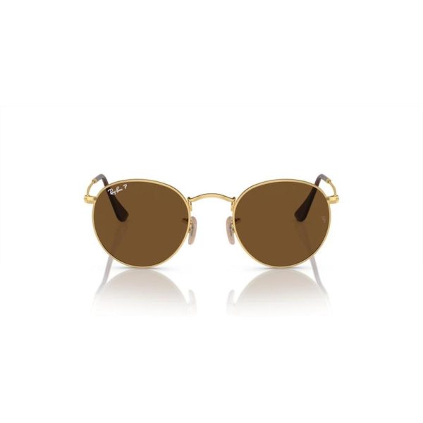 RAYBAN RB3447I 001/57 50 - Metal full Rayban Gold Oval - Image 3