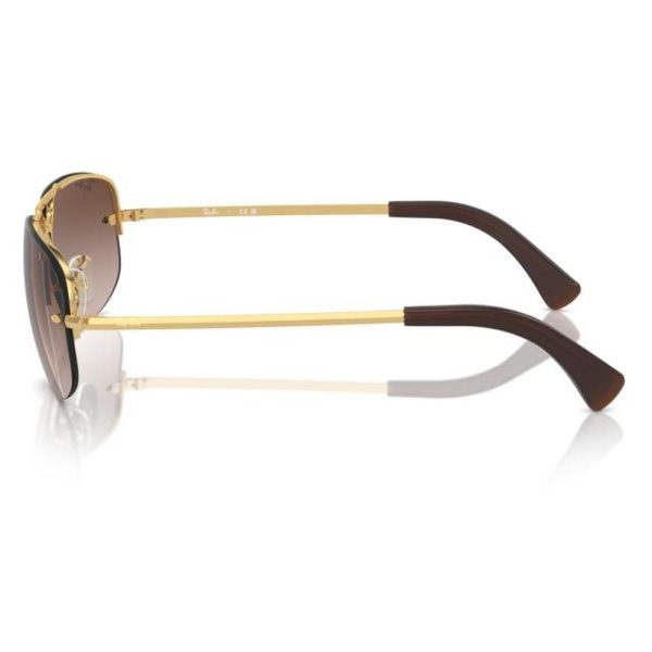 RAYBAN RB3742I 001/13 59 - 3 pcs Rayban Rose GOLD Square - Image 3
