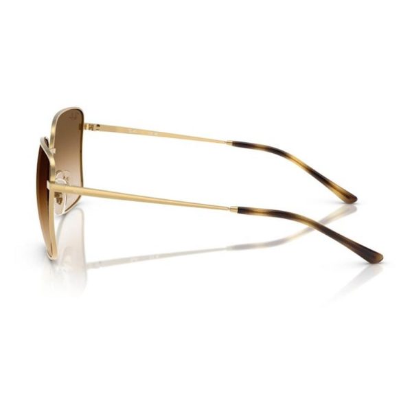 RAYBAN RB3752I 001/51 57 - Metal full Rayban Gold Square - Image 3