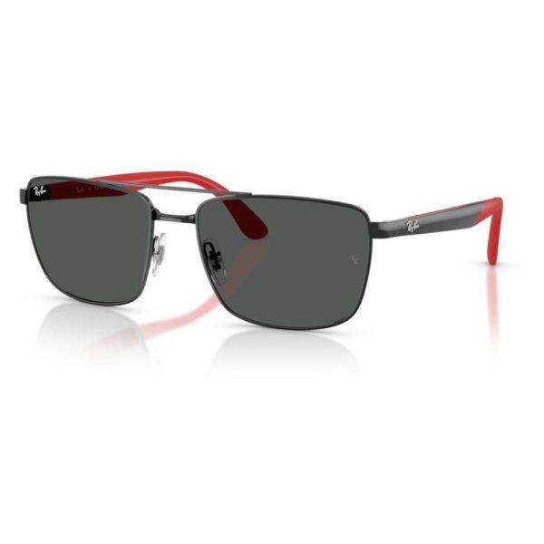 RAYBAN RB3760I 002/87 59 - Metal full Rayban Black Square - Image 3