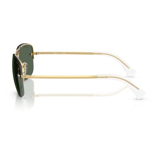 RAYBAN RB3761I 001/71 59 - 3 pcs Rayban Gold Square - Image 3