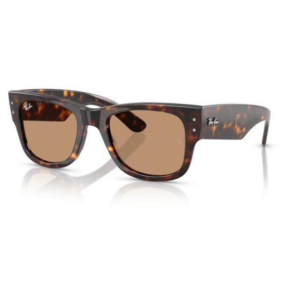 RAYBAN RB0840S 902/53 51 - Sheet full Rayban Havana Square - Image 3