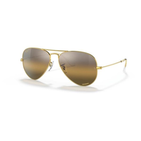 RAYBAN RB3025 9196G5 58 - Metal full Rayban Gold Aviator - Image 3