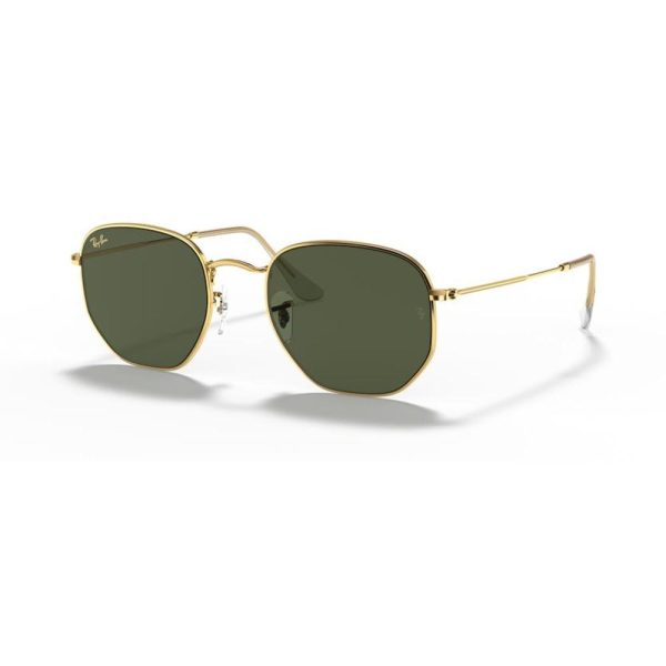 RAYBAN RB3548 919631 51 - Metal full Rayban Gold Hex - Image 3