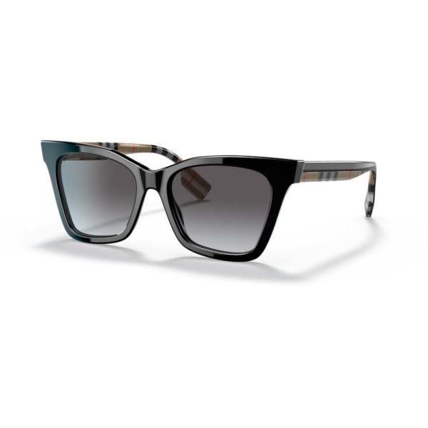 BURBERRY BE4346 39428G 53 - Sheet full BURBERRY Black Cateye - Image 3