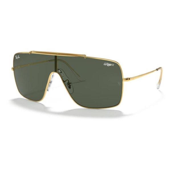 RAYBAN RB3697 905071 35 - Metal full Rayban Gold Square - Image 3