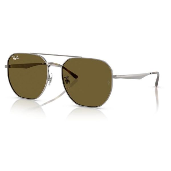 RAYBAN RB3724D 004/73 59 - Metal full Rayban Gunmetal Round - Image 3