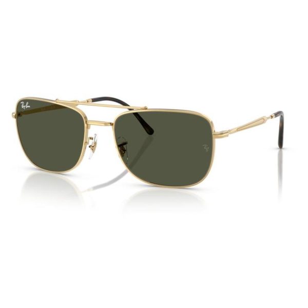 RAYBAN RB3755 001/31 59 - Metal full Rayban Gold Square - Image 3