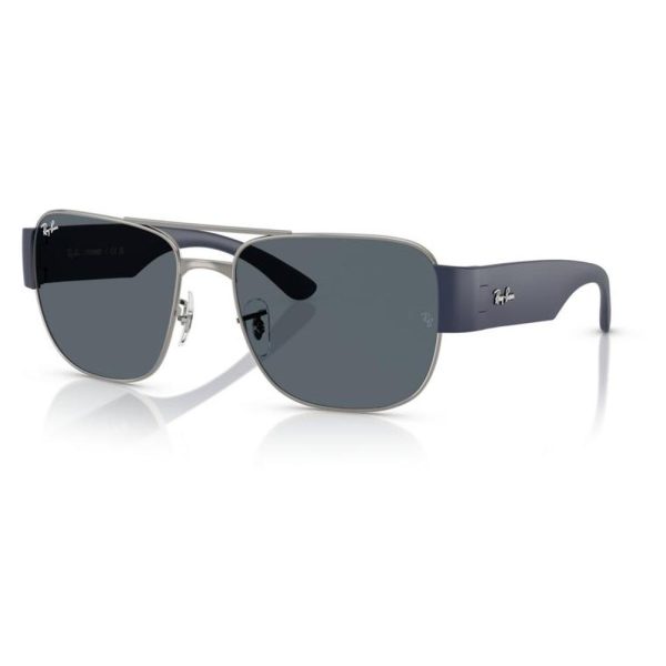 RAYBAN RB3756 004/R5 56 - METAL SHEET Rayban Gunmetal Square - Image 3
