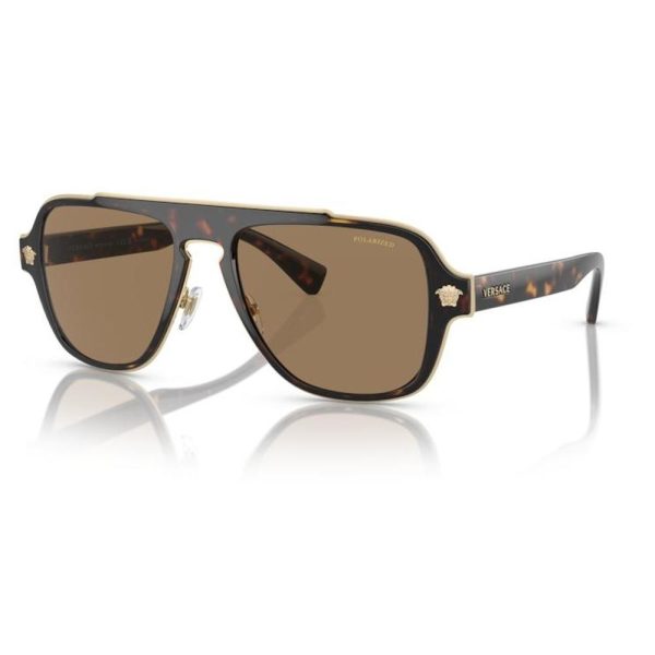 VERSACE VE2199 1252LA 56 - Sheet full VERSACE Havana Square - Image 3