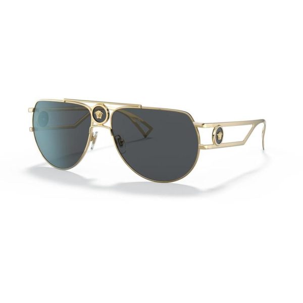 VERSACE VE2225 100287 60 - METAL SHEET VERSACE Gold Aviator - Image 3