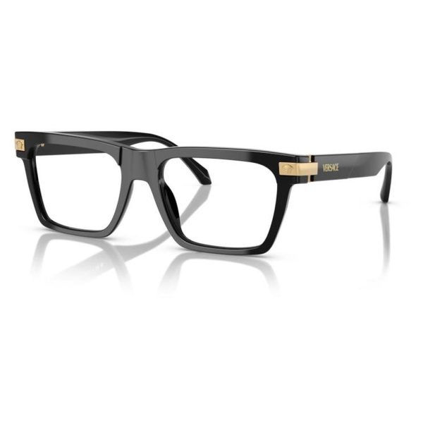 VERSACE VE3354 GB1 53 - Sheet full VERSACE Black Square - Image 3
