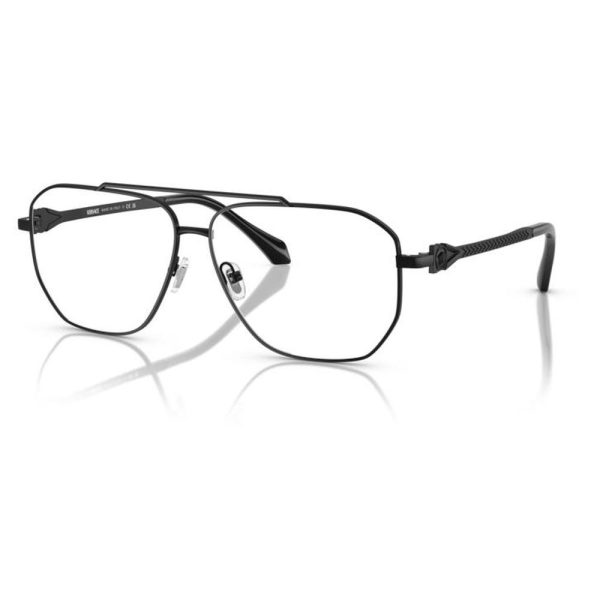 VERSACE VE1307 1436 59 - Metal full VERSACE Black Square - Image 3