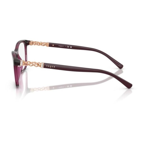 VOGUE VO5632B 2989 53 - Sheet full VOGUE Purple Cateye - Image 3
