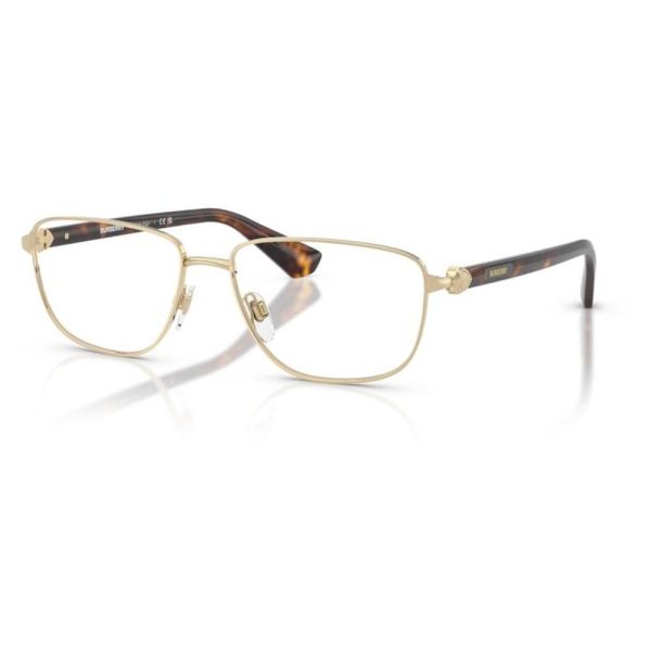 BURBERRY BE1393 1109 57 - METAL SHEET BURBERRY Gold Square - Image 3