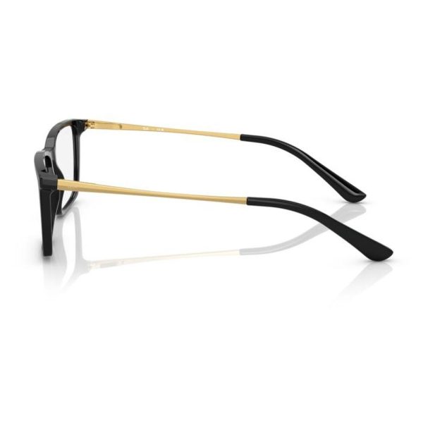RAYBAN RB 5410I 2000 55 - METAL SHEET Rayban Black gold Square - Image 3