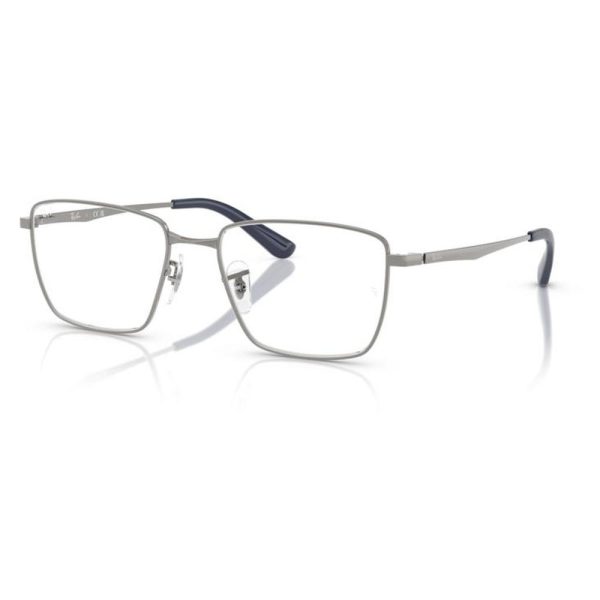 RAYBAN RB 6539I 2502 54 - Metal full Rayban Gunmetal Square - Image 3