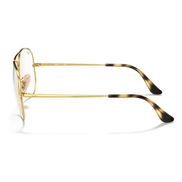 RAYBAN RB6489 2500 58 - Metal full Rayban Gold Aviator - Image 3