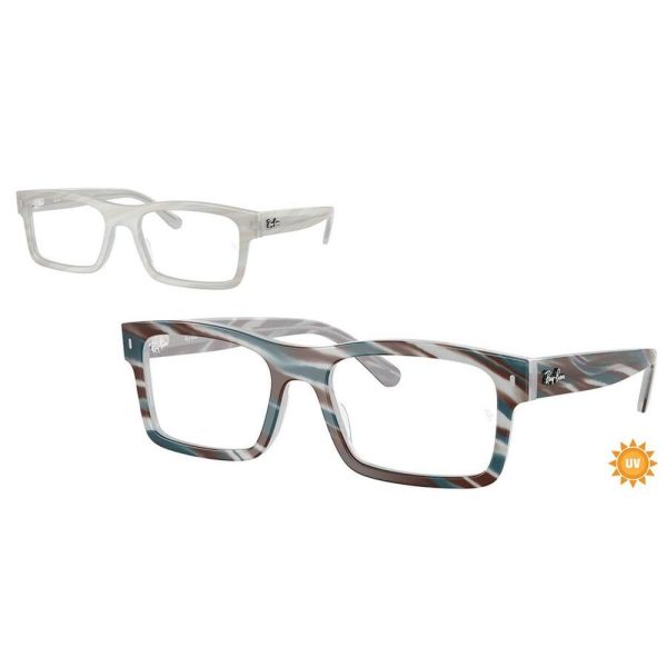 RAYBAN RB5435 8382 54 - Sheet full Rayban Blue Square - Image 3
