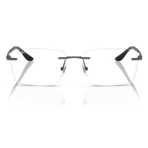 RAYBAN RB6506I 2502 55 - 3 pcs Rayban Silver Square - Image 3