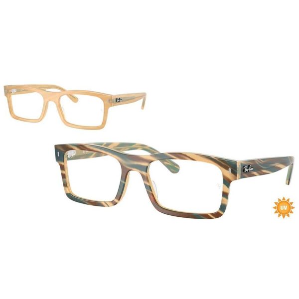 RAYBAN RB5435 8383 54 - Sheet full Rayban Gold brown Square - Image 3