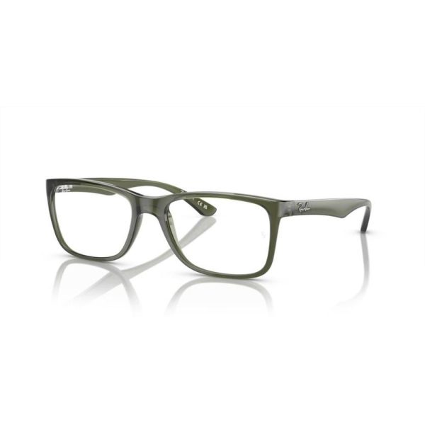 RAYBAN RB7027I 6751 54 - Sheet full Rayban GREEN Square - Image 3