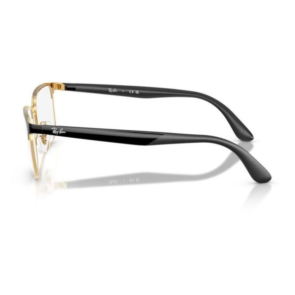 RAYBAN RB6542I 2991 54 - Metal full Rayban Black gold Square - Image 3