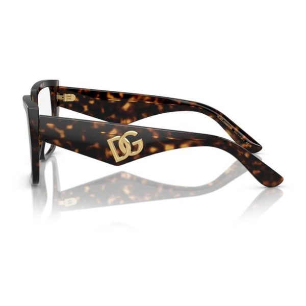 DOLCE & GABBANA DG3373 502 55 - Sheet full DOLCE&GABBANA Havana Square - Image 3