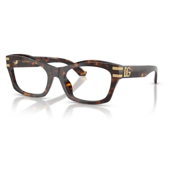 DOLCE & GABBANA DG3420 502 52 - Sheet full DOLCE&GABBANA Havana Square - Image 3