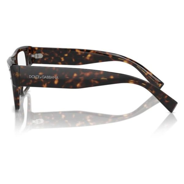 DOLCE & GABBANA DG3384 502 54 - Sheet full DOLCE&GABBANA Havana Square - Image 3