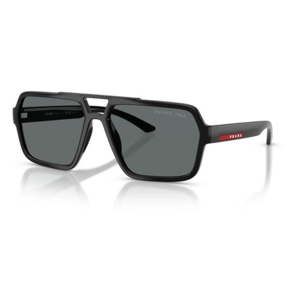 PRADA SPS A06 1AB02G 59 - Sheet full Prada Black Square - Image 3
