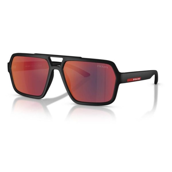 PRADA SPS A06 DG008F 59 - Sheet full Prada Black Square - Image 3