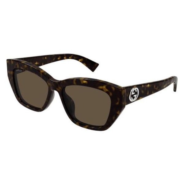 GUCCI GG1844SA 002 55 - Sheet full Gucci Havana Cateye - Image 3