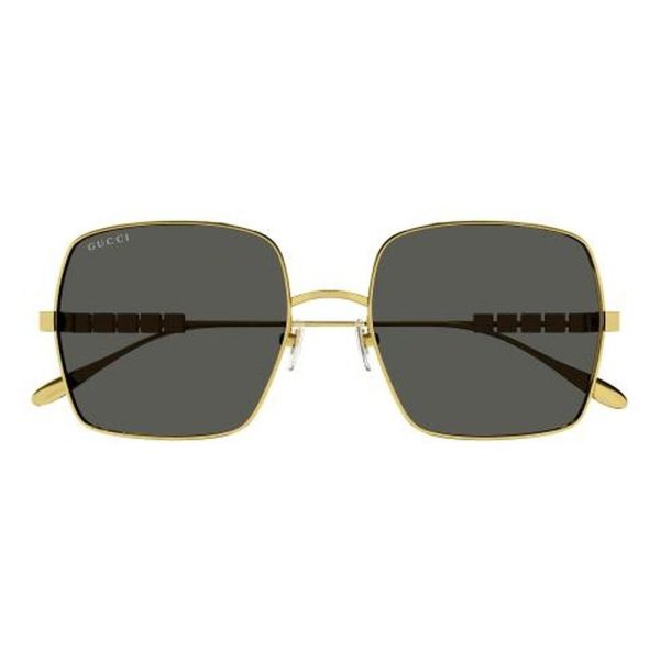 GUCCI GG1434S 001 57 - Metal full Gucci Gold Ladies - Image 3