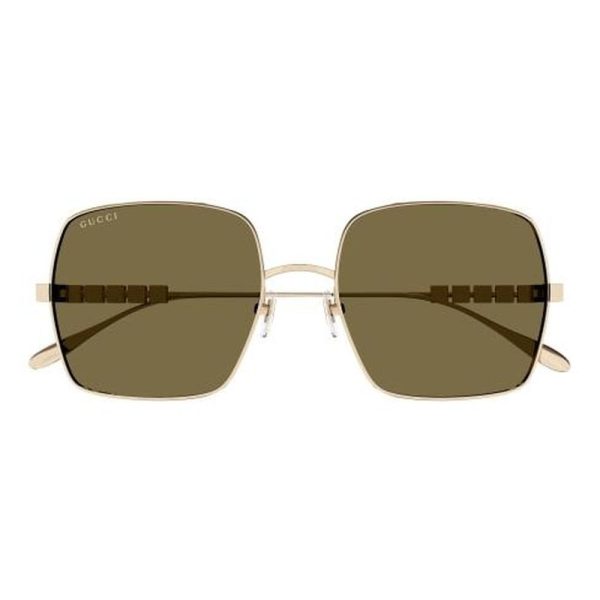 GUCCI GG1434S 002 57 - Metal full Gucci Gold Ladies - Image 3